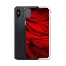 Red Feathers iPhone Case by Design Express