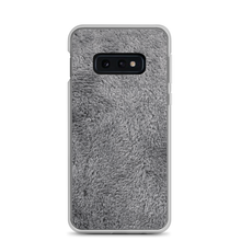 Samsung Galaxy S10e Soft Grey Fur Print Samsung Case by Design Express