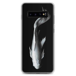 Samsung Galaxy S10+ White Koi Fish Samsung Case by Design Express