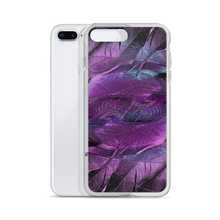 Purple Feathers iPhone Case by Design Express