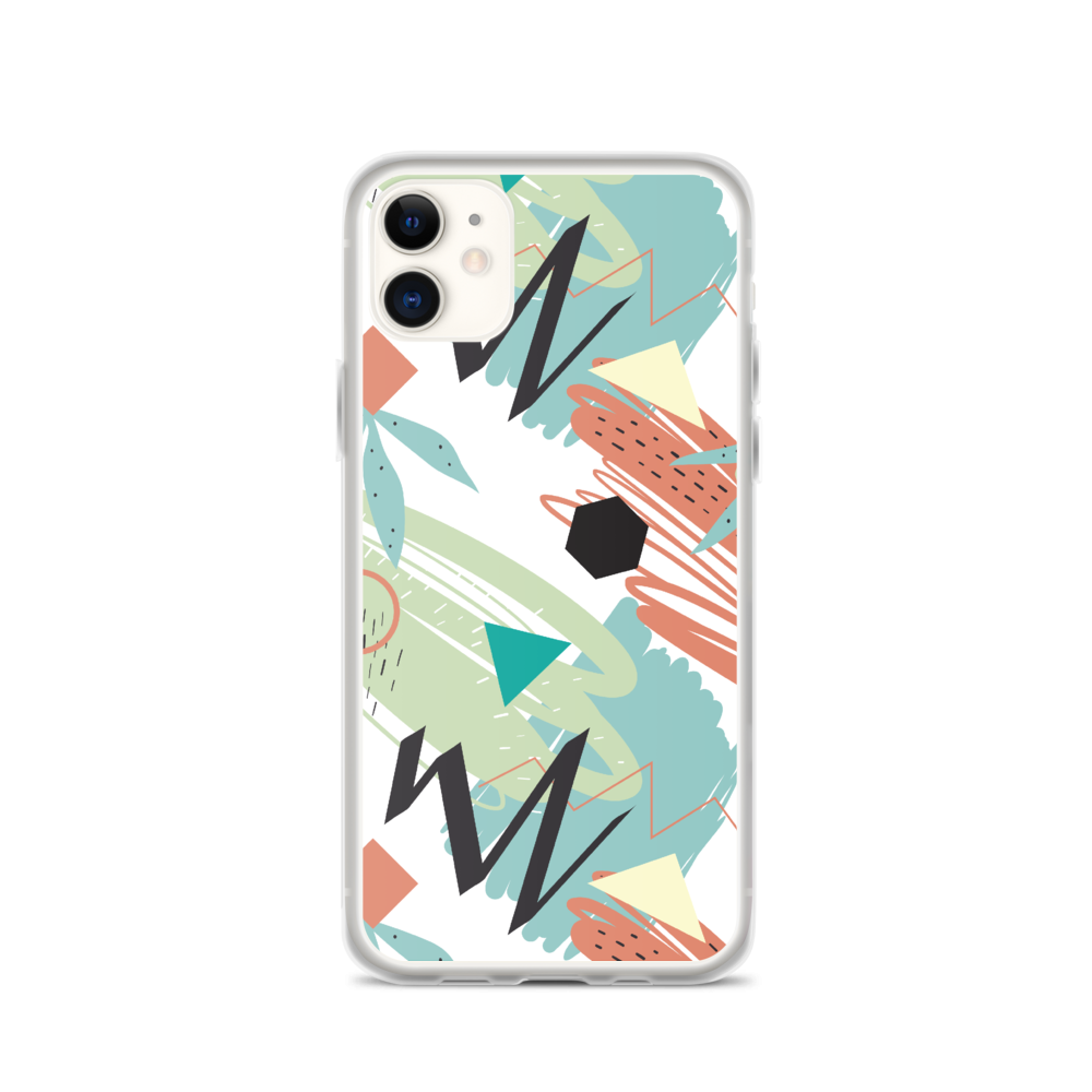 iPhone 11 Mix Geometrical Pattern 03 iPhone Case by Design Express