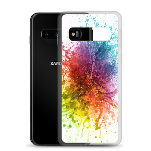 Rainbow Paint Splash Samsung Case by Design Express