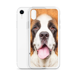 Saint Bernard Dog iPhone Case by Design Express