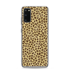 Samsung Galaxy S20 Yellow Leopard Print Samsung Case by Design Express