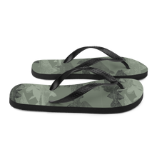 Army Green Catfish Flip-Flops by Design Express