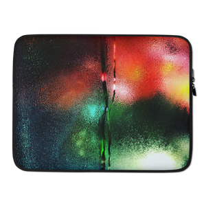 15 in Rainy Bokeh Laptop Sleeve by Design Express