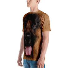 German Shepherd Dog "All Over Animal" Men's T-shirt All Over T-Shirts by Design Express