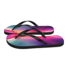 Multicolor Hallway Background Flip-Flops by Design Express