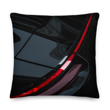 Black Automotive Square Premium Pillow by Design Express