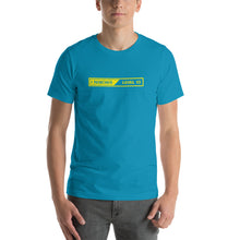 Aqua / S I Reached Level 13 Loading Short-Sleeve Unisex T-Shirt by Design Express