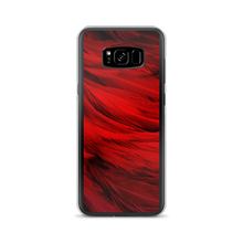 Samsung Galaxy S8+ Red Feathers Samsung Case by Design Express