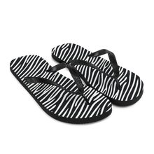 Zebra Print Flip-Flops by Design Express