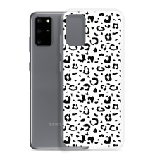 Black & White Leopard Print Samsung Case by Design Express