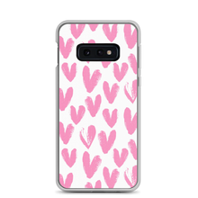 Samsung Galaxy S10e Pink Heart Pattern Samsung Case by Design Express