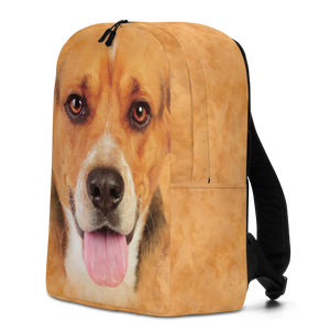 Beagle Dog Minimalist Backpack by Design Express