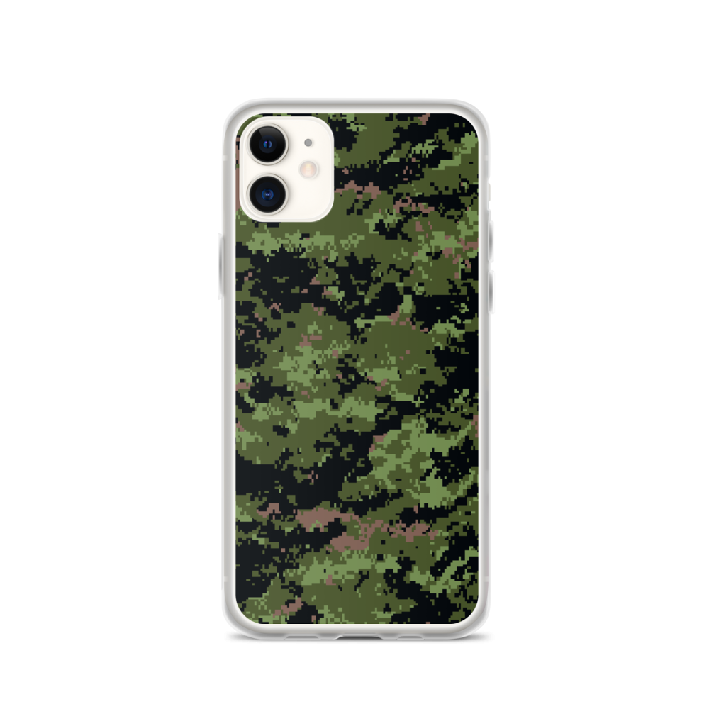 iPhone 11 Classic Digital Camouflage Print iPhone Case by Design Express