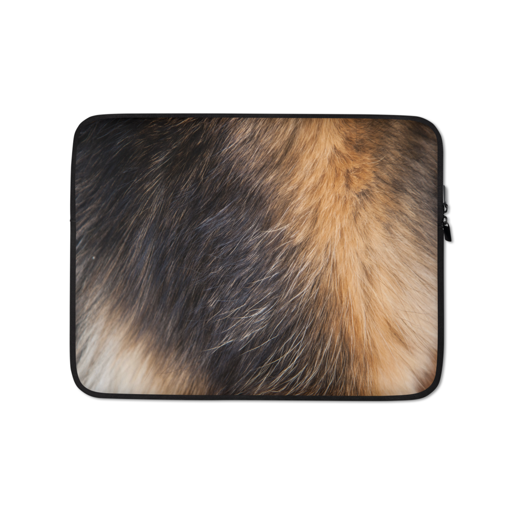 13 in Dog Fur Print Laptop Sleeve by Design Express