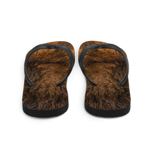 Bison Fur Flip-Flops by Design Express