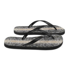 Snake Skin Print Flip-Flops by Design Express