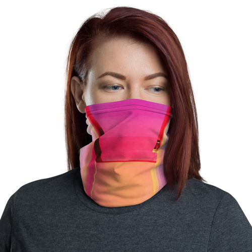 Default Title Multicolor Hallway Neck Gaiter Masks by Design Express