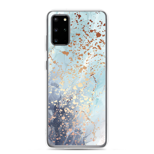 Samsung Galaxy S20 Plus Soft Blue Gold Samsung Case by Design Express