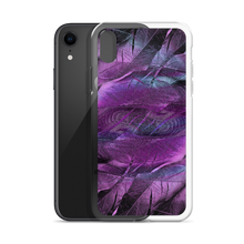 Purple Feathers iPhone Case by Design Express