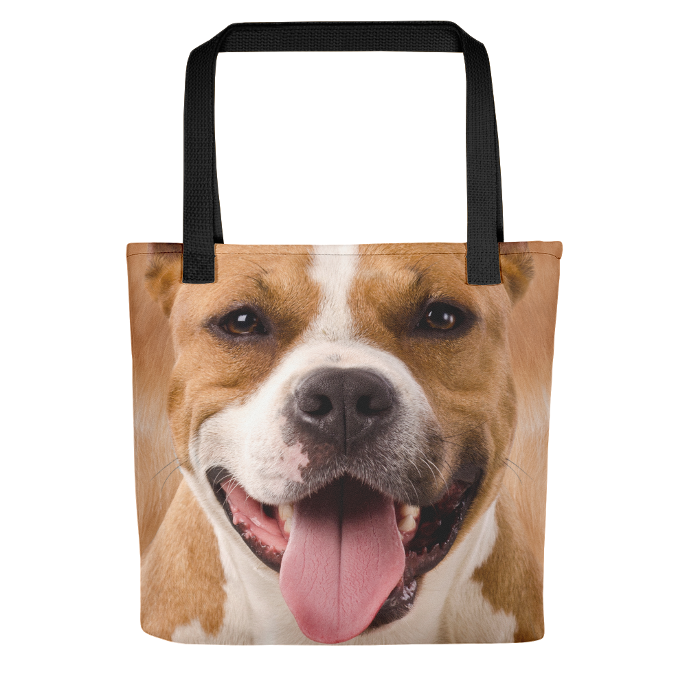 Default Title Pit Bull Dog Tote Bag Totes by Design Express