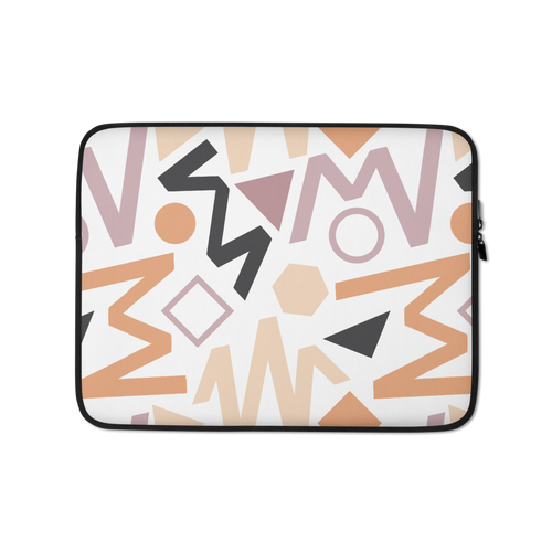 13 in Soft Geometrical Pattern Laptop Sleeve by Design Express