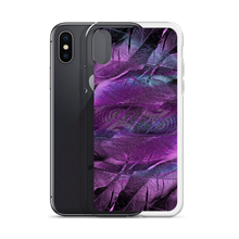 Purple Feathers iPhone Case by Design Express