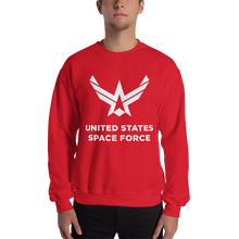 Red / S United States Space Force "Reverse" Sweatshirt by Design Express