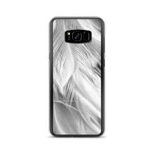 Samsung Galaxy S8+ White Feathers Samsung Case by Design Express