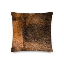 Bison Fur Square Premium Pillow by Design Express