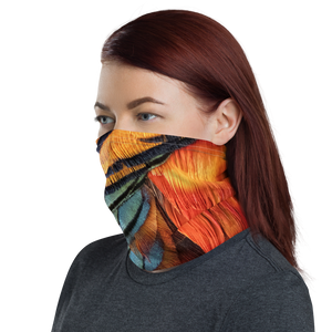 Golden Pheasant Feathers Neck Gaiter Masks by Design Express