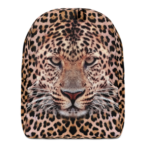 Default Title Leopard Face Minimalist Backpack by Design Express