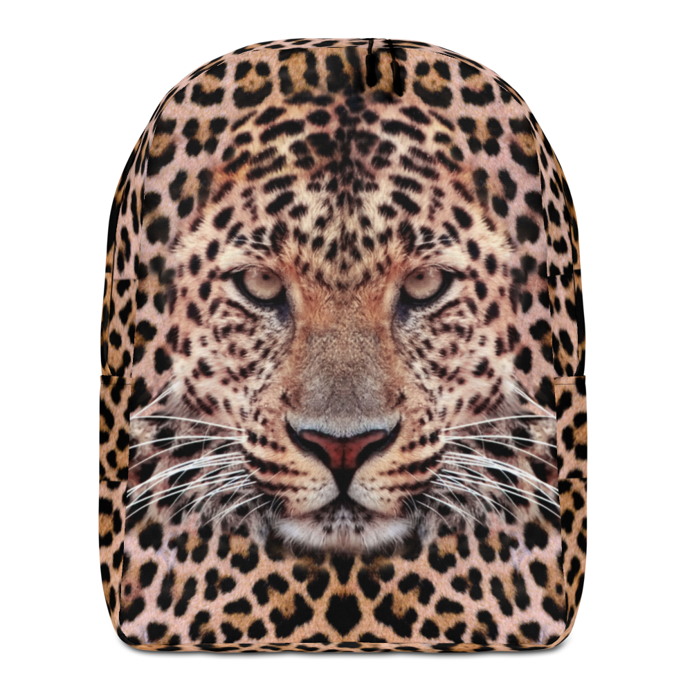 Default Title Leopard Face Minimalist Backpack by Design Express