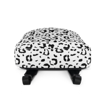 Black & White Leopard Print Backpack by Design Express