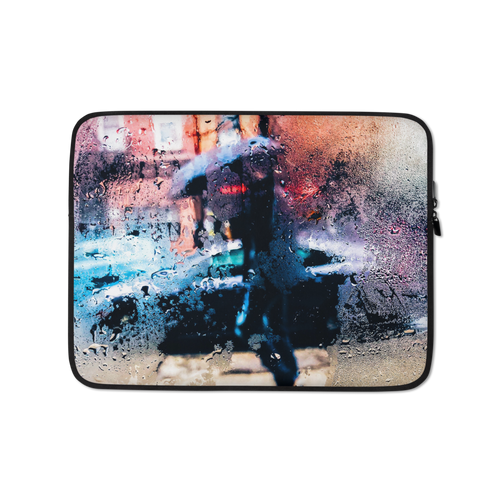 13 in Rainy Blury Laptop Sleeve by Design Express