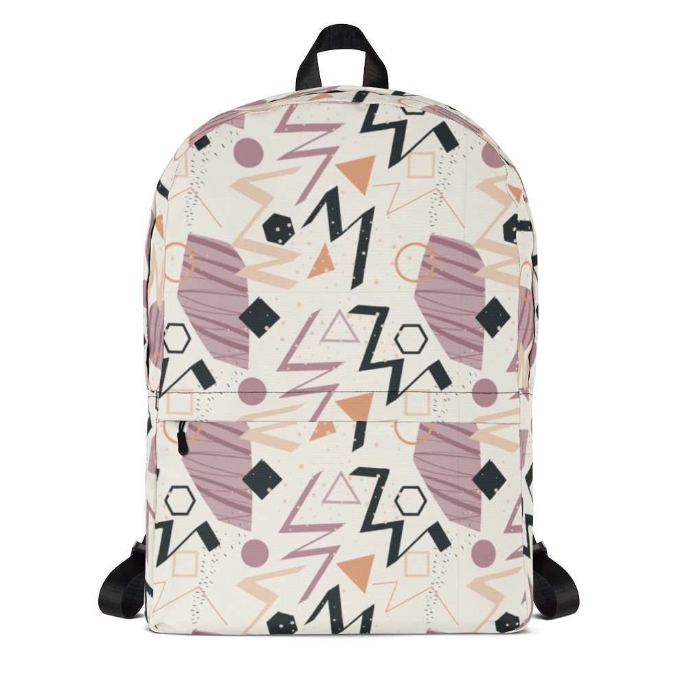 Default Title Mix Geometrical Pattern 02 Backpack by Design Express