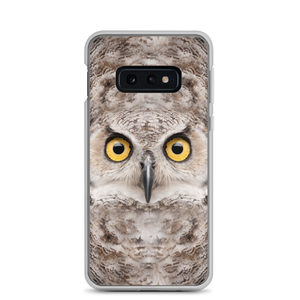 Samsung Galaxy S10e Great Horned Owl Samsung Case by Design Express