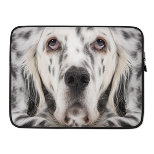 15 in English Setter Dog Laptop Sleeve by Design Express