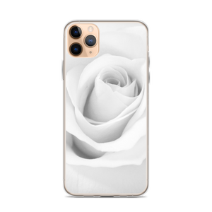 iPhone 11 Pro Max White Rose iPhone Case by Design Express