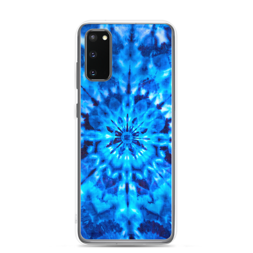Samsung Galaxy S20 Psychedelic Blue Mandala Samsung Case by Design Express
