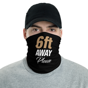 Default Title 6ft Away Please Neck Gaiter Masks by Design Express