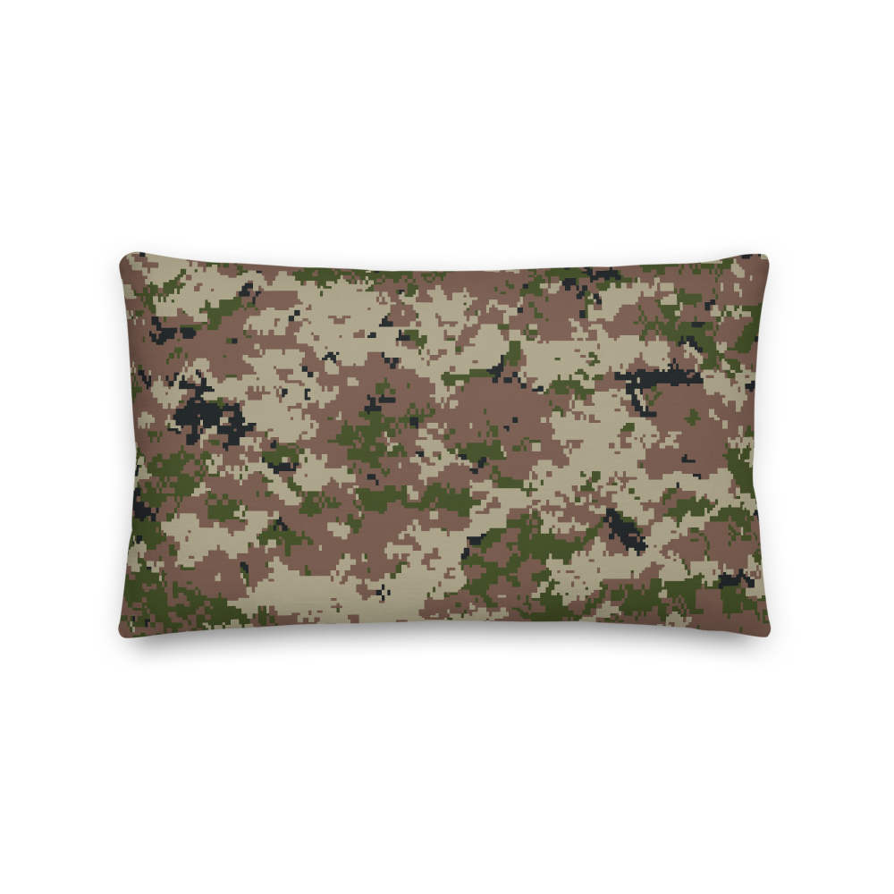 20×12 Desert Digital Camouflage Premium Pillow by Design Express
