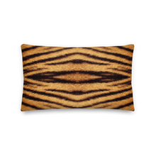 Default Title Tiger "All Over Animal" 1 Rectangular Premium Pillow by Design Express