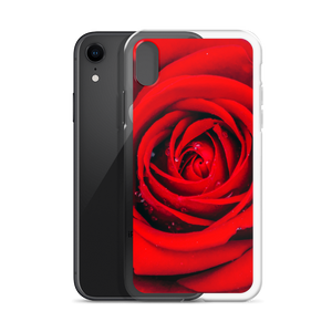 Fresh Red Rose iPhone Case by Design Express