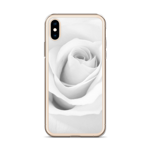 White Rose iPhone Case by Design Express