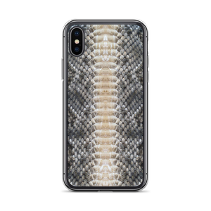 iPhone X/XS Snake Skin Print iPhone Case by Design Express