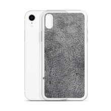 Soft Grey Fur Print iPhone Case by Design Express