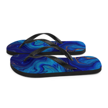 Blue Marble Flip-Flops by Design Express